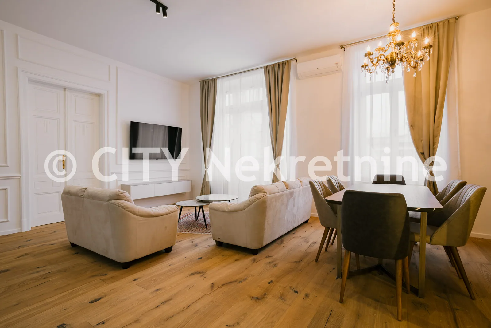 Trosoban namješten stan - Stari grad - Zelenih beretki - 83 m2