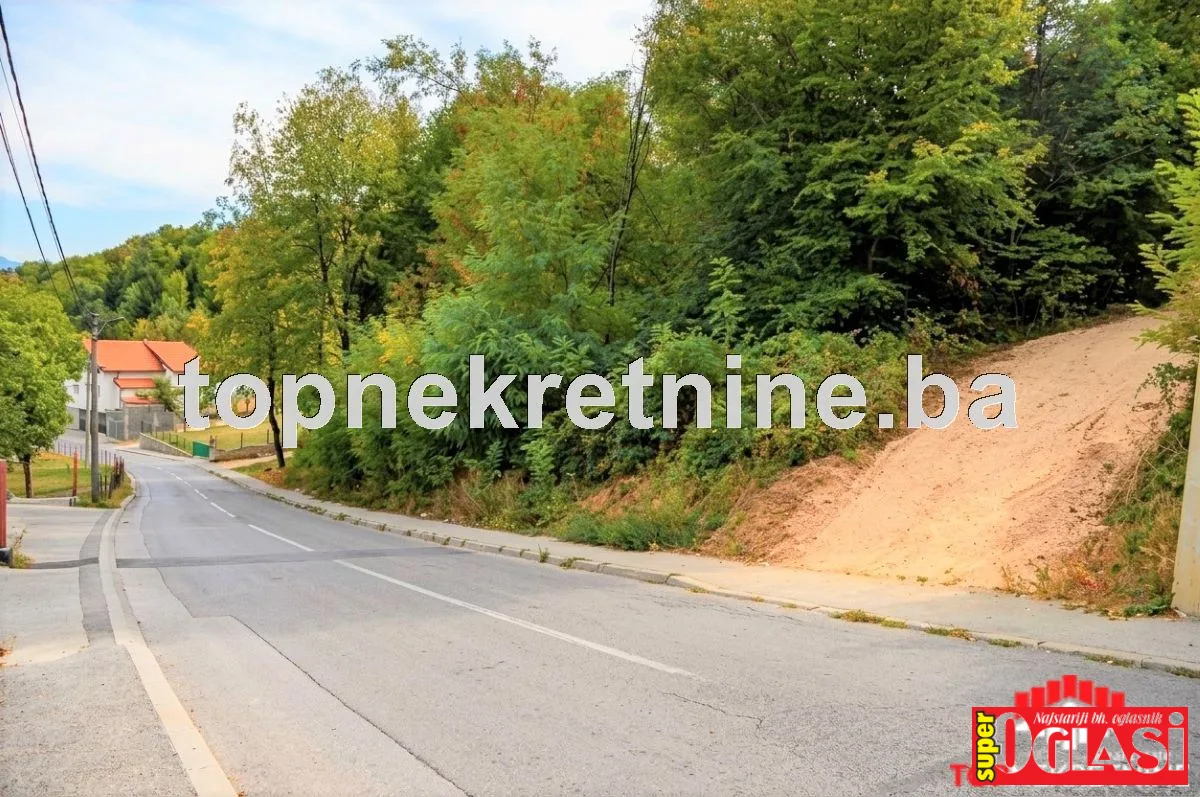Zemljišna parcela ukupne površine 1804m2, Dobroševići