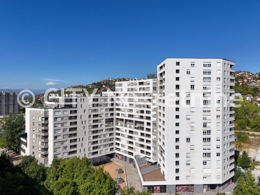 Otoka, Dijamant, Džemala Bijedića, 54.23m2, trosoban, X sprat, novogradnja, dva lifta, namješten.