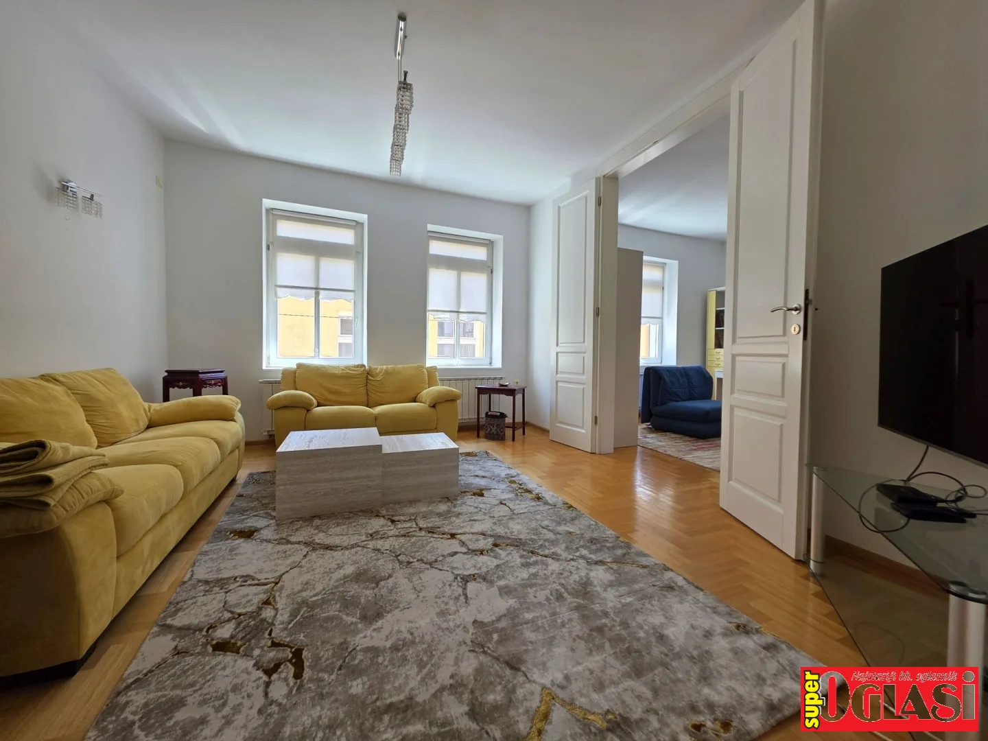 Trosoban namješten stan Mejtaš, 75 m2