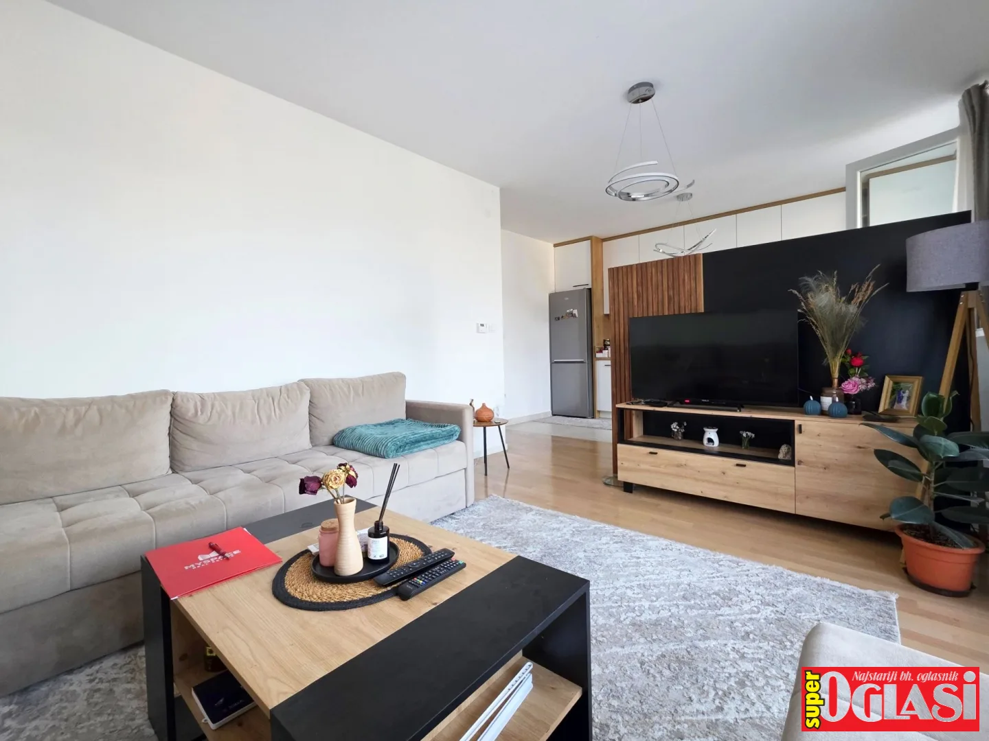 Trosoban stan sa garažom Vogošća, 75 m2 , stan, površina 75m2