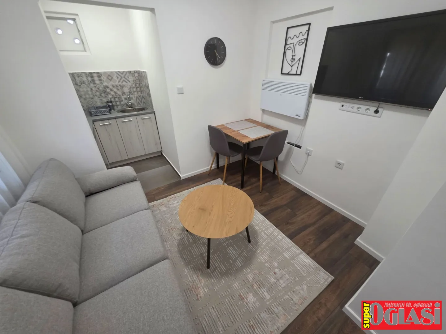 Renovirana i namještena garsonjera Kovači, 25 m2