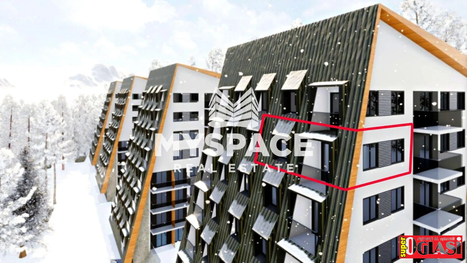 Apartman sa spavaćom sobom Ravna planina, 36 m2, apartman, površina 36m2