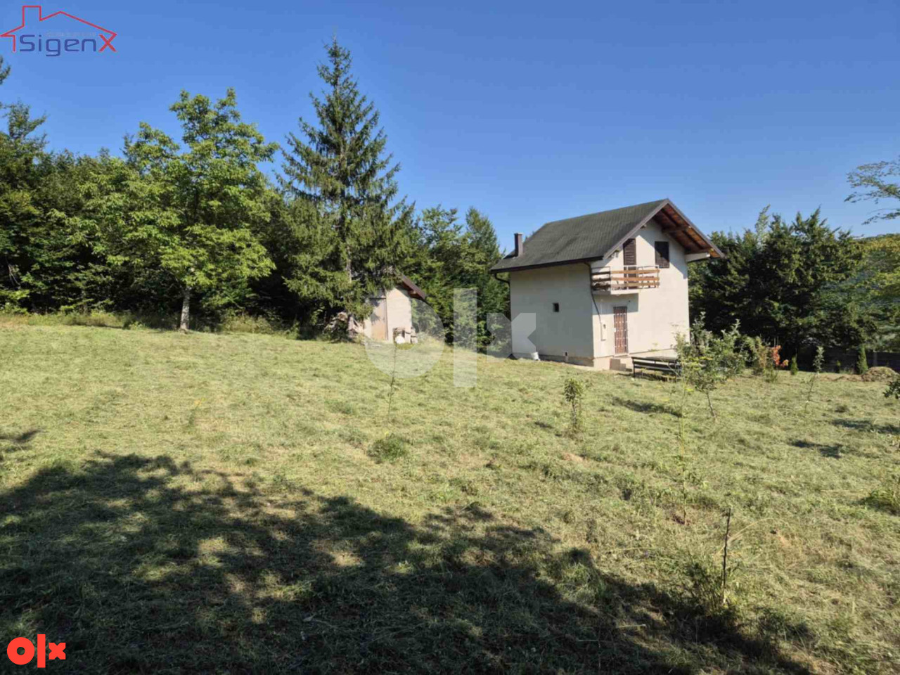 Rakovica, Zenik, cca 60m2, zemljište 827m2 + 500m2 vanknjižnog vlasništva.