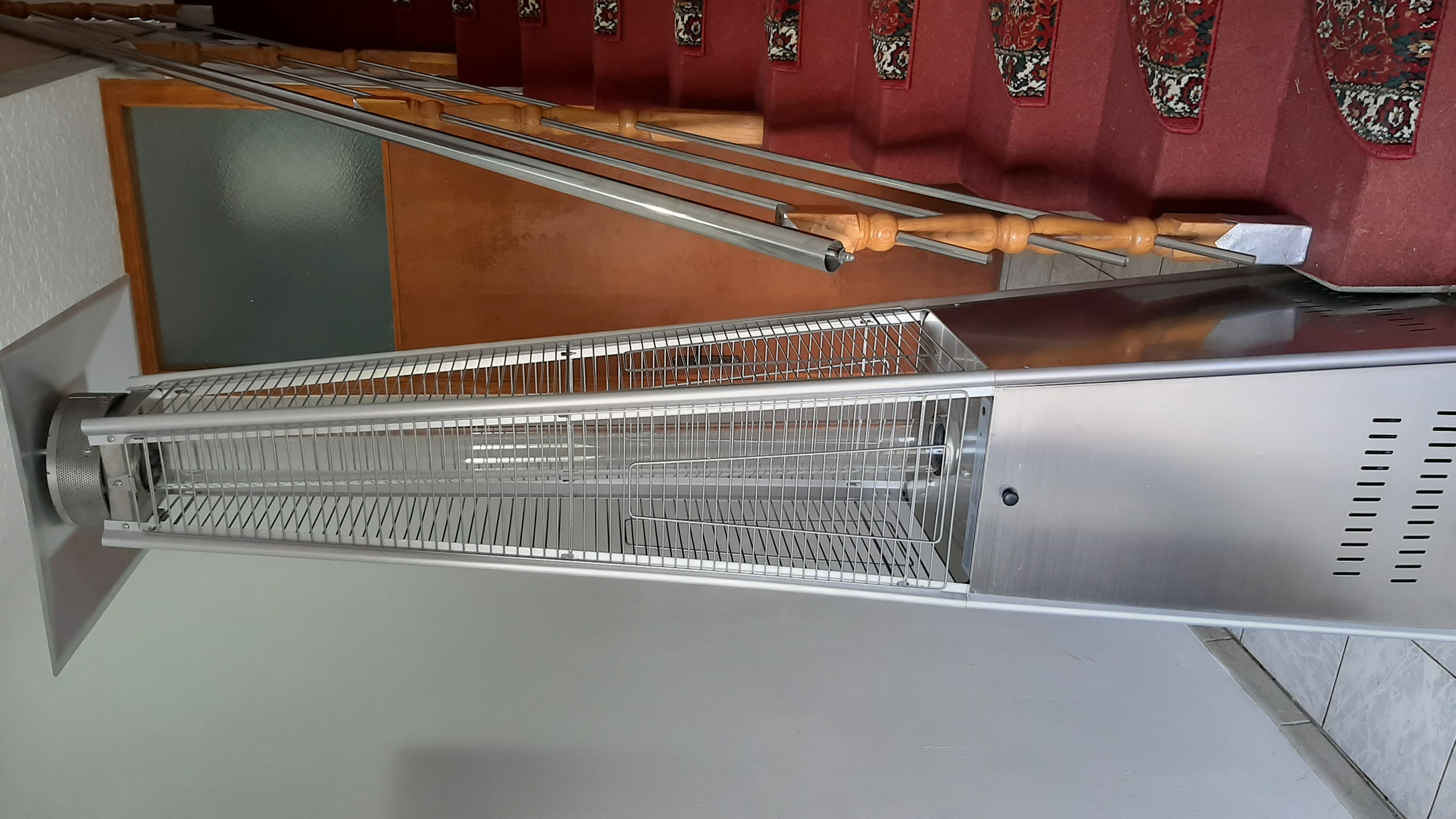 Plinska grijalica piramida, 13kW, sa vidljivim plamenom, novo, garancija.