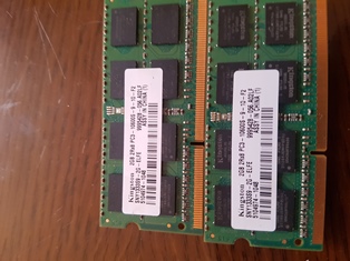 RAM Kingston za laptop Vaio Sanyo, i druge, 2kom po 2GB, ispravni, 35KM.