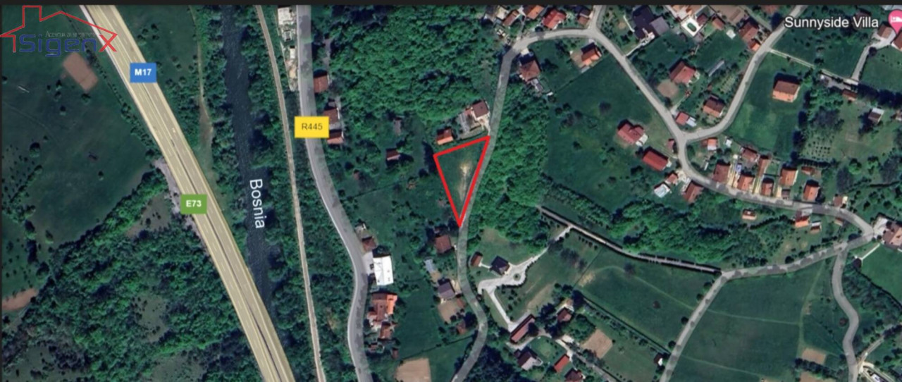 Semizovac, Nebočaj, 1.516m2, asfaltni prilaz.