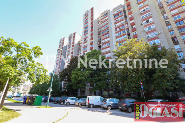 Alipašino, C faza, Geteova, 59m2, trosoban, XVIII (posljednji) sprat, lift.