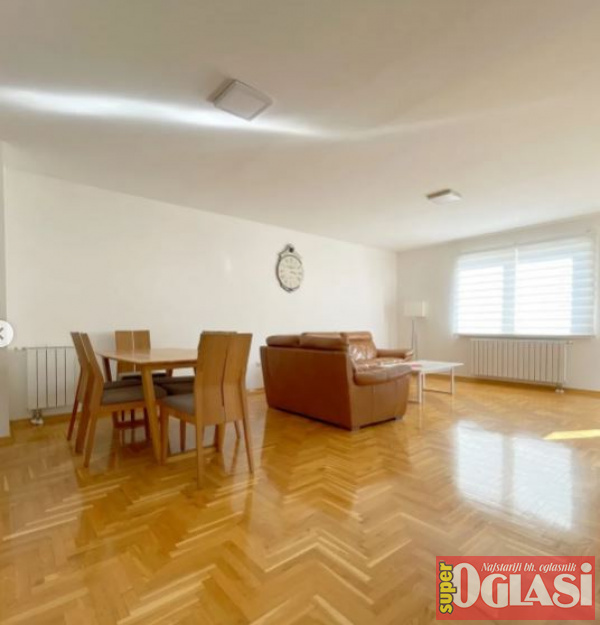 Nova Otoka, Generala Mehmeda Alagića, 82m2, trosoban, VIII sprat, novogradnja, namješten, centralno grijanje, klima, blinda vrata, balkon, 400.000KM.