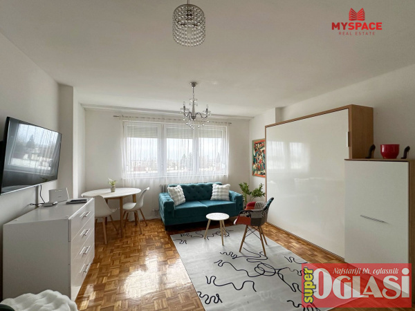 Dobrinja, Esada Pašalića, 28m2, garsonijera, VI sprat, renoviran, namješten, blinda, 186.000KM.